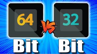 Difference Between 32Bit and 64Bit Operating System  Processor  Software [upl. by Ehling]