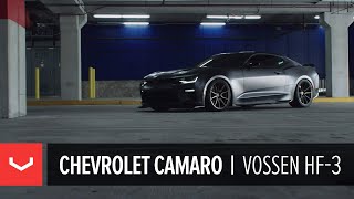 Chevrolet Camaro  Vossen Hybrid Forged HF3 Wheels [upl. by Driskill817]