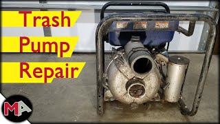 Repairing a Trash Water Pump [upl. by Karlise]