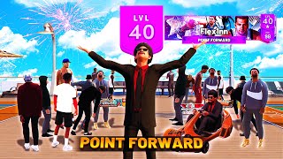 The Life of a LEVEL 40 POINT FORWARD nba 2k22 [upl. by Doti]