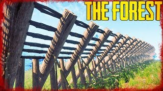 Mega Deathfall Trap Verses Mutants  The Forest Survival Game [upl. by Ingmar]