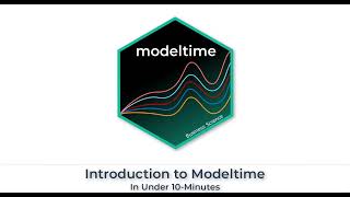 modeltime Time series forecasting in R with tidymodels [upl. by Ylrae616]