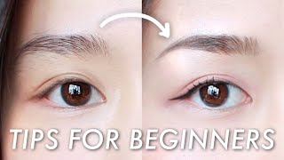 Eyebrow Shaping at Home  Easy Beginner Tutorial [upl. by Laurice]