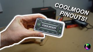 Coolmoon RGB Controller Connections and Pinouts [upl. by Alekehs891]