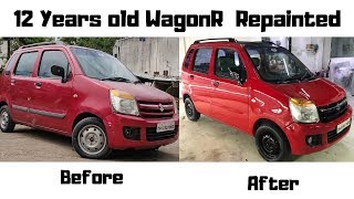 Car Repainting Process Explained in HINDI  Brotomotiv  INDIA  Pune [upl. by Anasxor]