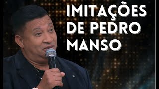 Imitações de Pedro Manso  FAUSTÃO NA BAND [upl. by Hsilgne]