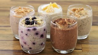 Overnight Oats – 5 Easy amp Healthy Recipes [upl. by Derraj]