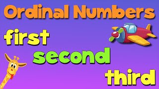 Ordinal Numbers Song [upl. by Anen577]