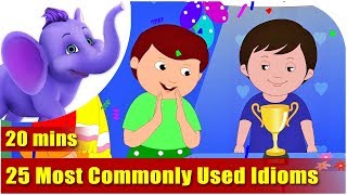 25 most commonly used Idioms and their Meaning [upl. by Minsk]