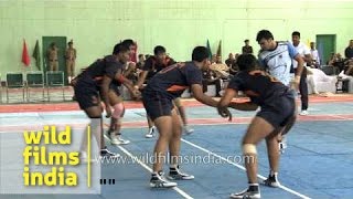 Kabaddi  a traditional game from India [upl. by Enelegna298]