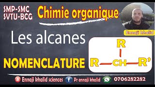 Nomenclature des alcanes cours et exercices corrigés [upl. by Lomax996]