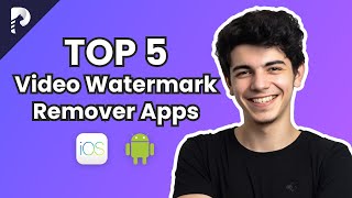 Top 5 iOSampAndroid Apps to Remove Watermark from Video [upl. by Zoellick]