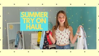 SUMMER TRY ON HAUL 2019 [upl. by Alyacim112]