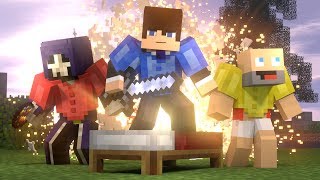 Bed Wars FULL ANIMATION Minecraft Animation Hypixel [upl. by Nosilla280]