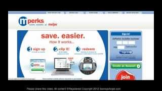 Meijer MPerks Explained [upl. by Doowron]