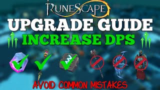 Best Upgrades For Increasing DPS  Dont Make These Mistakes  Beginners Guide  Runescape 3 [upl. by Dennet545]