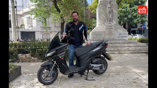 Prueba Aprilia SXR 160  Deportividad y sentido práctico [upl. by Broeker122]