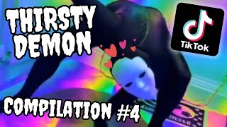 Thirsty Demon Tiktok Compilation  Part 4 [upl. by Lramaj469]