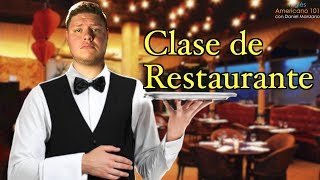 Inglés NECESARIO para MESEROSAS Cosas de Restaurante [upl. by Christmann]