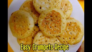 Easy Crumpet Recipe [upl. by Homans548]