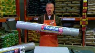 EasyMat Tile and Stone Underlayment for Pros  The Home Depot [upl. by Hploda]