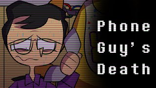 The Death of Phone Guy A Five Nights at Freddys Short Animation [upl. by Boleyn]