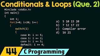 Conditionals and Loops Solved Problem 2 [upl. by Ennoitna]