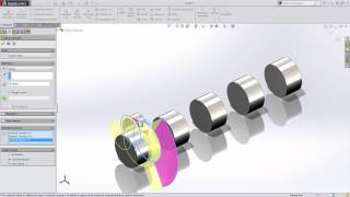 Multibody Part Design in SOLIDWORKS [upl. by Leiba]