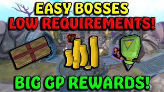 Easy Bosses That Make BANK  Low Requirements [upl. by Gambell751]