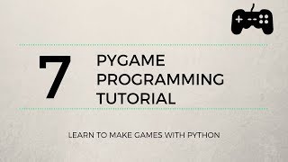 Pygame Tutorial 7  Collision and Hit Boxes [upl. by Nessah]