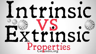 Intrinsic vs Extrinsic Properties Metaphysics [upl. by Dieterich549]