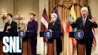 Donald Trump Baltic States Cold Open  SNL [upl. by Kecaj]