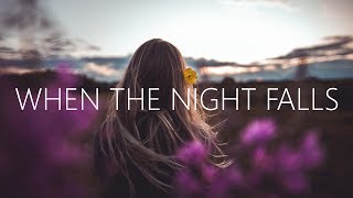 Jason Ross  When The Night Falls Lyrics ft Fiora [upl. by Imugem]