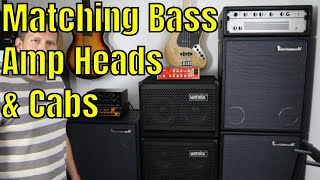 Matching Bass Amp Heads amp Cabinets A Bass Players Guide  Bass Practice Diary  25th August 2020 [upl. by Fu794]