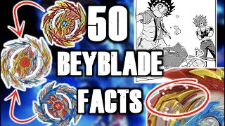 50 FACTS ABOUT BEYBLADE BURST [upl. by Tutto242]