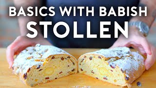 STOLLEN  German Christmas bread  how to make Stollen from scratch step by step [upl. by Lezirg]