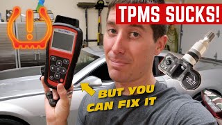 TPMS SUCKS Heres How To Fix It Yourself Probably [upl. by Anahsit]