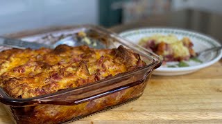 Baked Ham amp Eggs Casserole [upl. by Norita715]