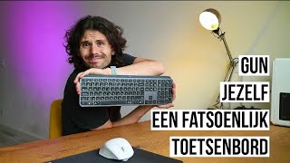 REVIEW Draadloos toetsenbord  Logitech MX Keys NL [upl. by Susi]