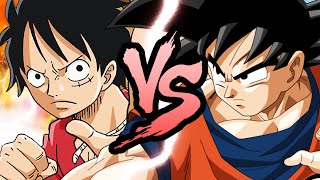 LUFFY VS GOKU RAP BATTLE  RUSTAGE ft Shao Dow [upl. by Aihsenal]