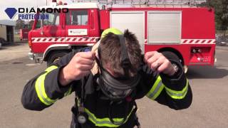 SCBA How to Operate Breathing Apparatus Firefighters [upl. by Airretal]