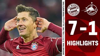 71 madness FC Bayern vs FC Salzburg  Champions League Highlights [upl. by Hannah]