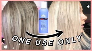 The BEST Purple Shampoo for Blondes  MilkShake Purple Shampoo For Blonde Hair [upl. by Allyson48]