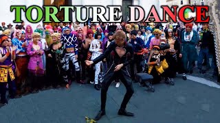 JOJO TORTURE DANCE IRL IN ITALY LUCCA 2019 [upl. by Rehtnug]