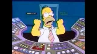 Simpsons Homer causes meltdown [upl. by Scarito]