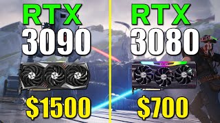 RTX 3080 vs RTX 3090  How Big Is The Difference [upl. by Fariss]