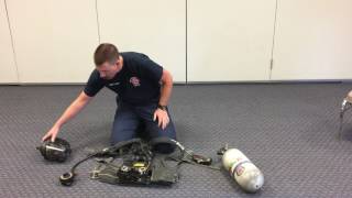 SCBA Inspection and Operation [upl. by Ahsikram]