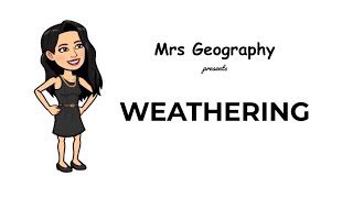 Types of weathering [upl. by Nilyarg]