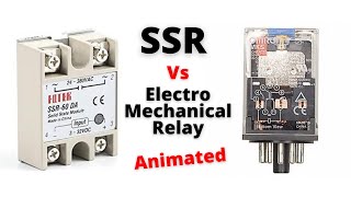 Solid State Relay SSR vs Electromagnetic Relay [upl. by Mosi644]