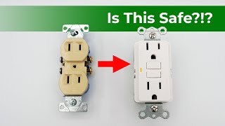 Upgrading Two Prong to Three Prong Outlets  Dont Rewire Your House [upl. by Yborian115]